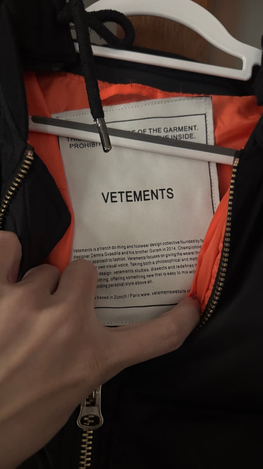 bomber Vetements 상품이미지4