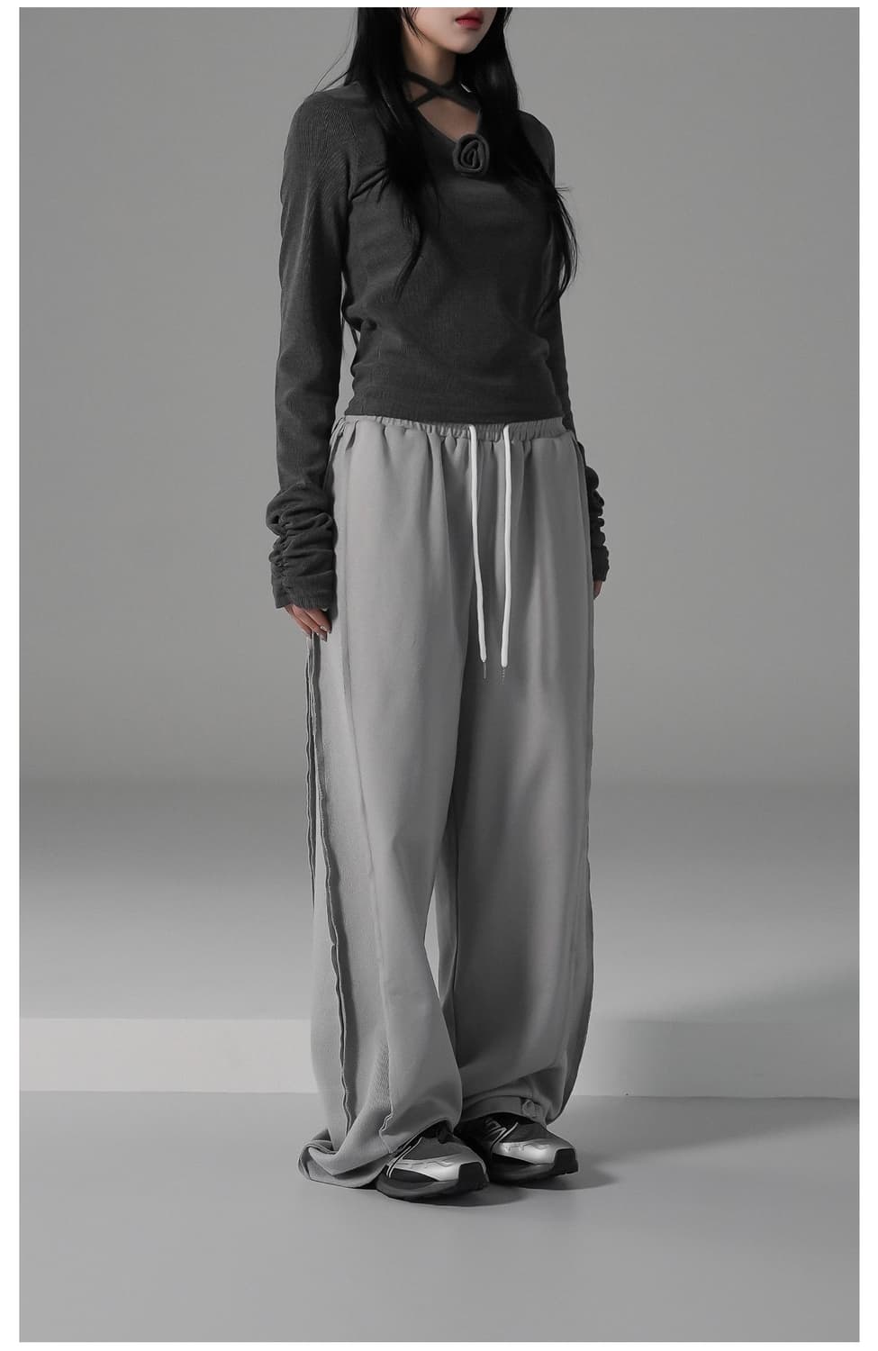 바이너리원 타릭 롤업 트레이닝 팬츠 상품이미지1