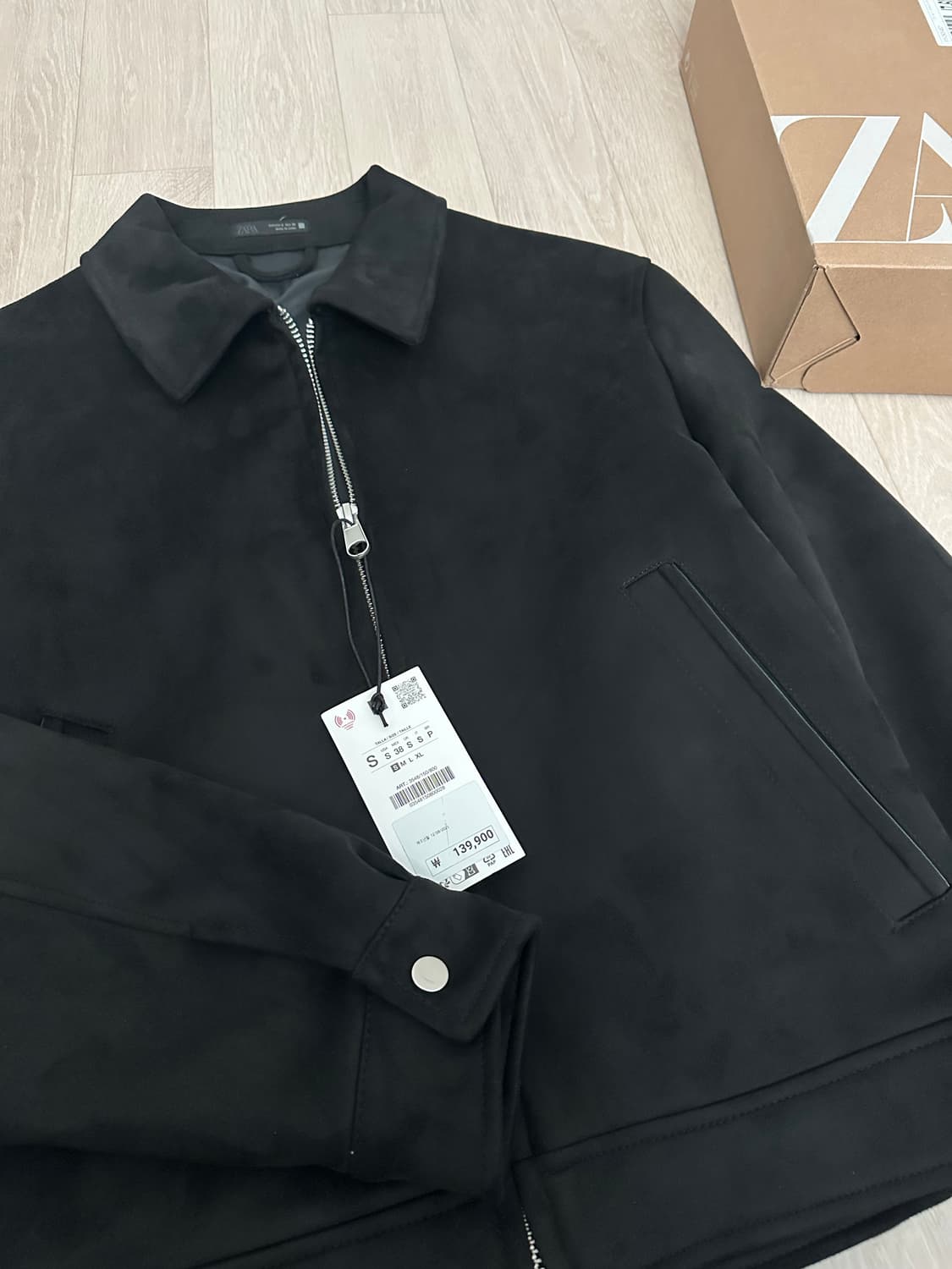 자라 스웨이드 자켓(새상품) 상품이미지3