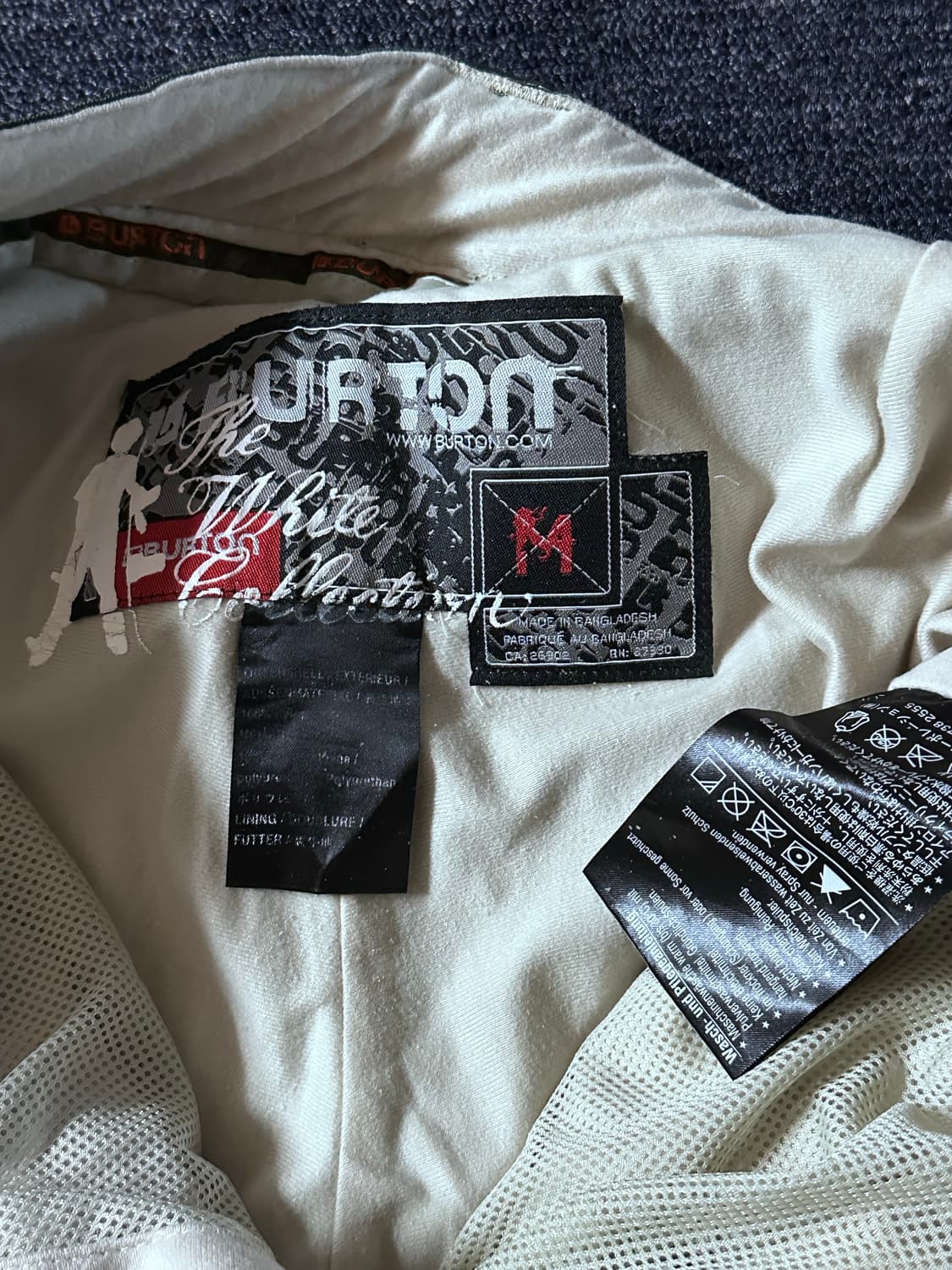 버튼 The White Collection  스노우보드 카고 팬츠 상품이미지8