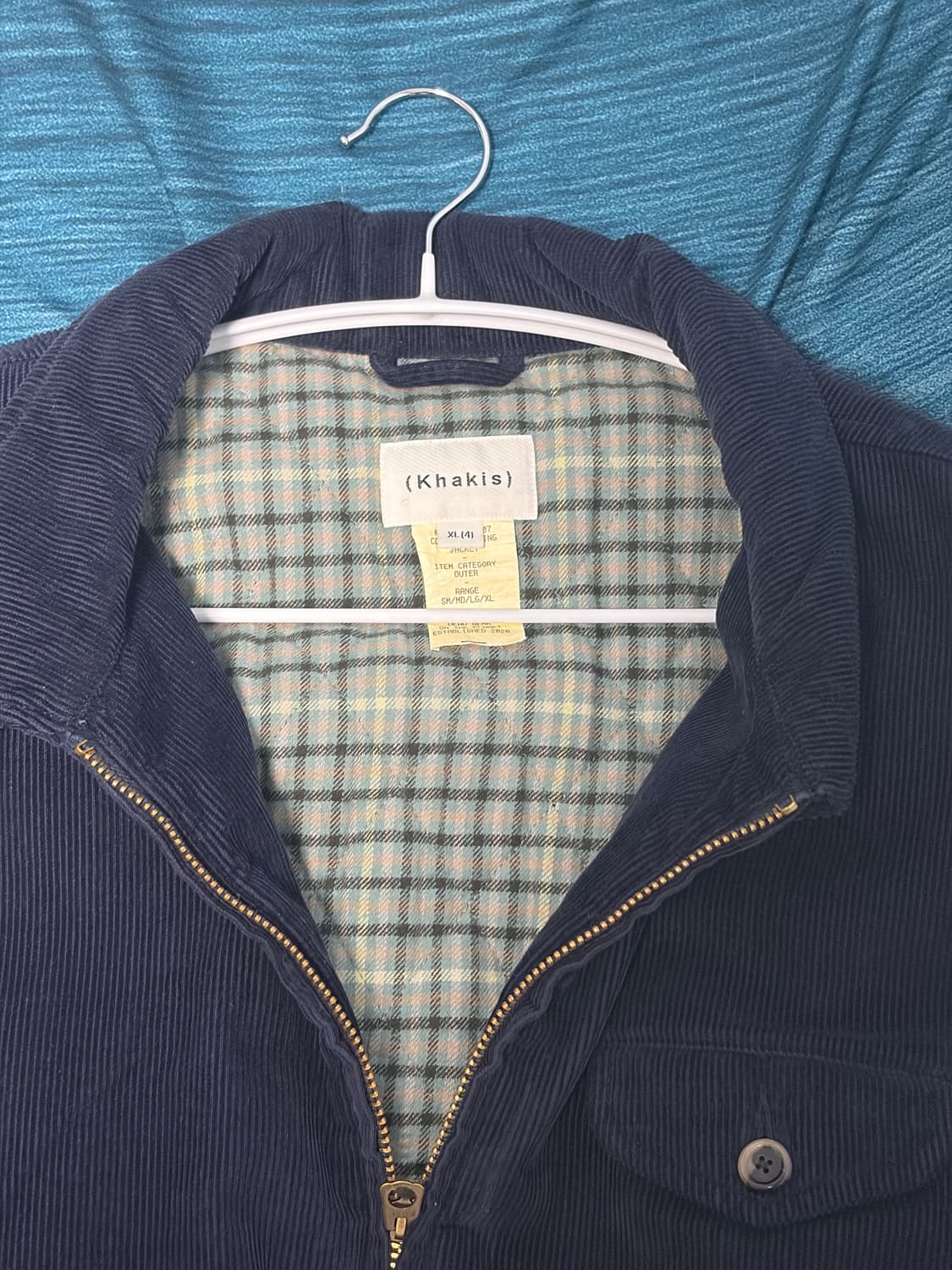 카키스 khakis coduroy swing jacket 상품이미지3