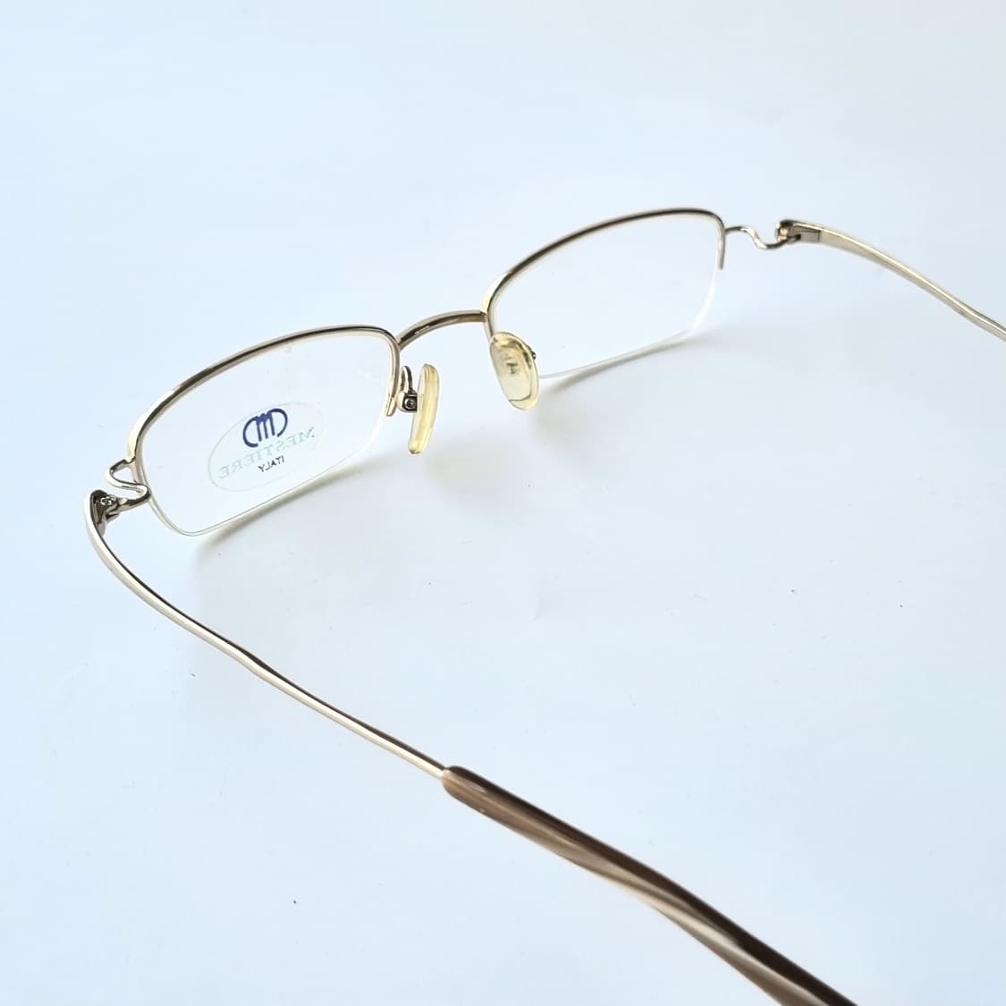 데드스탁 ITALY 빈티지 하프림 지그재그 안경테 712 상품이미지5