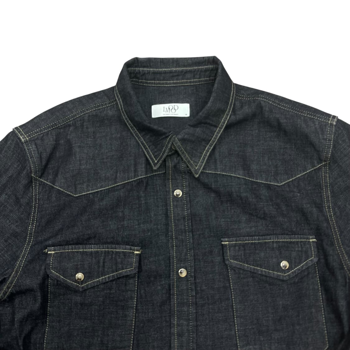 엘무드 배드가이 웨스턴 데님셔츠 상품이미지2