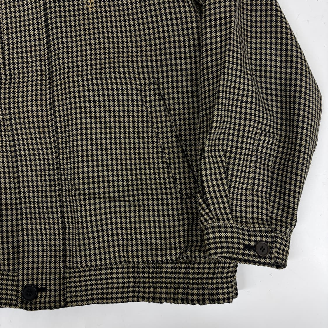 입생로랑 체크 블루종  상품이미지5