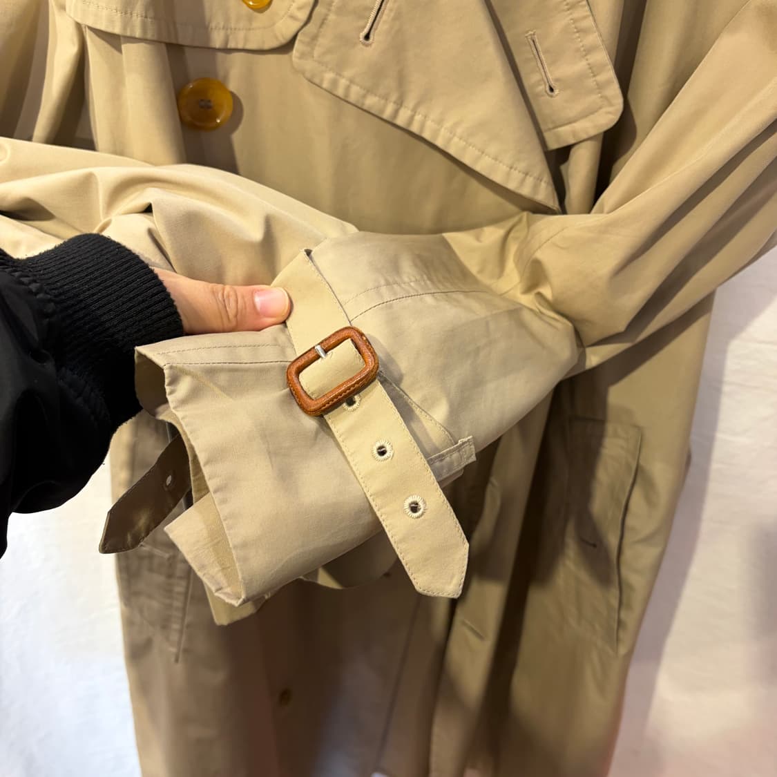 버버리 정품 더블 트렌치코트 바바리 자켓 상품이미지7