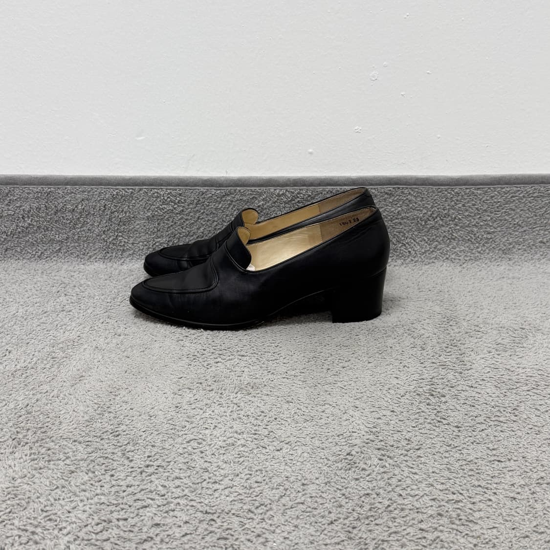 90s Margaret Howell mid heel loafers 상품이미지2