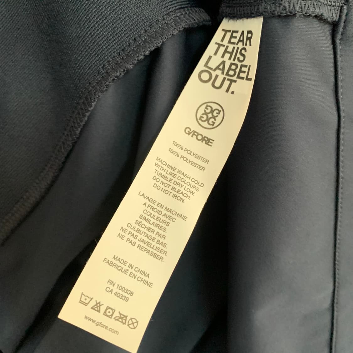 L G/FORE 지포어 웨더 리시스턴트 테일러드 핏 리펠러 베스트 조끼 상품이미지8