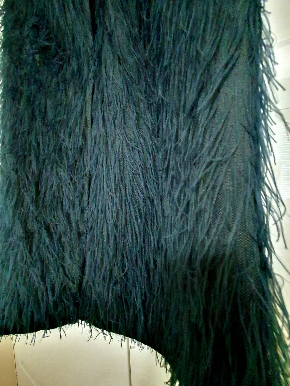 cos 코스 네이비 페더 랩스커트  34사이즈 상품이미지8