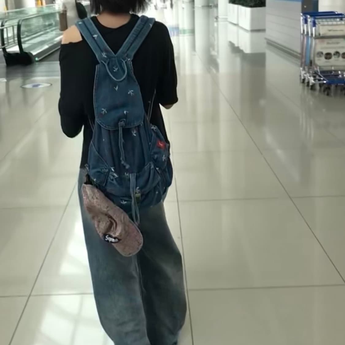 히스테릭글래머 데님 더플 백팩 상품이미지6