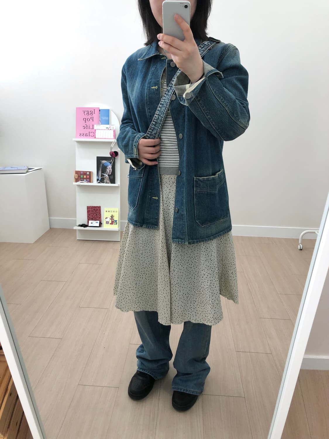 데님 자켓 레이어드 코디 💙 상품이미지3