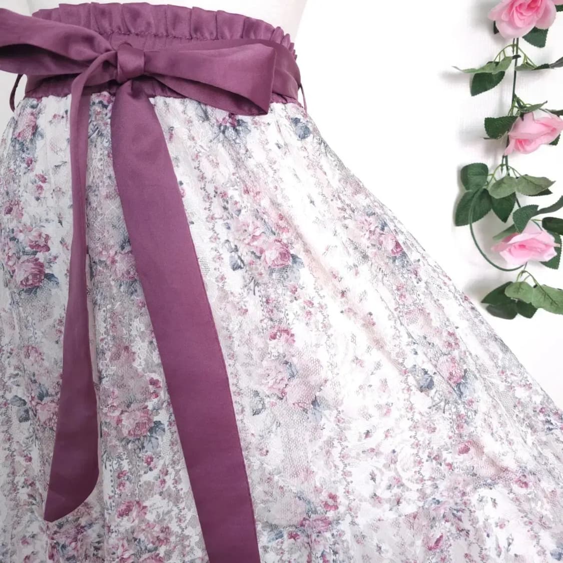 엑시즈팜 롱스커트 롱치마 상품이미지4