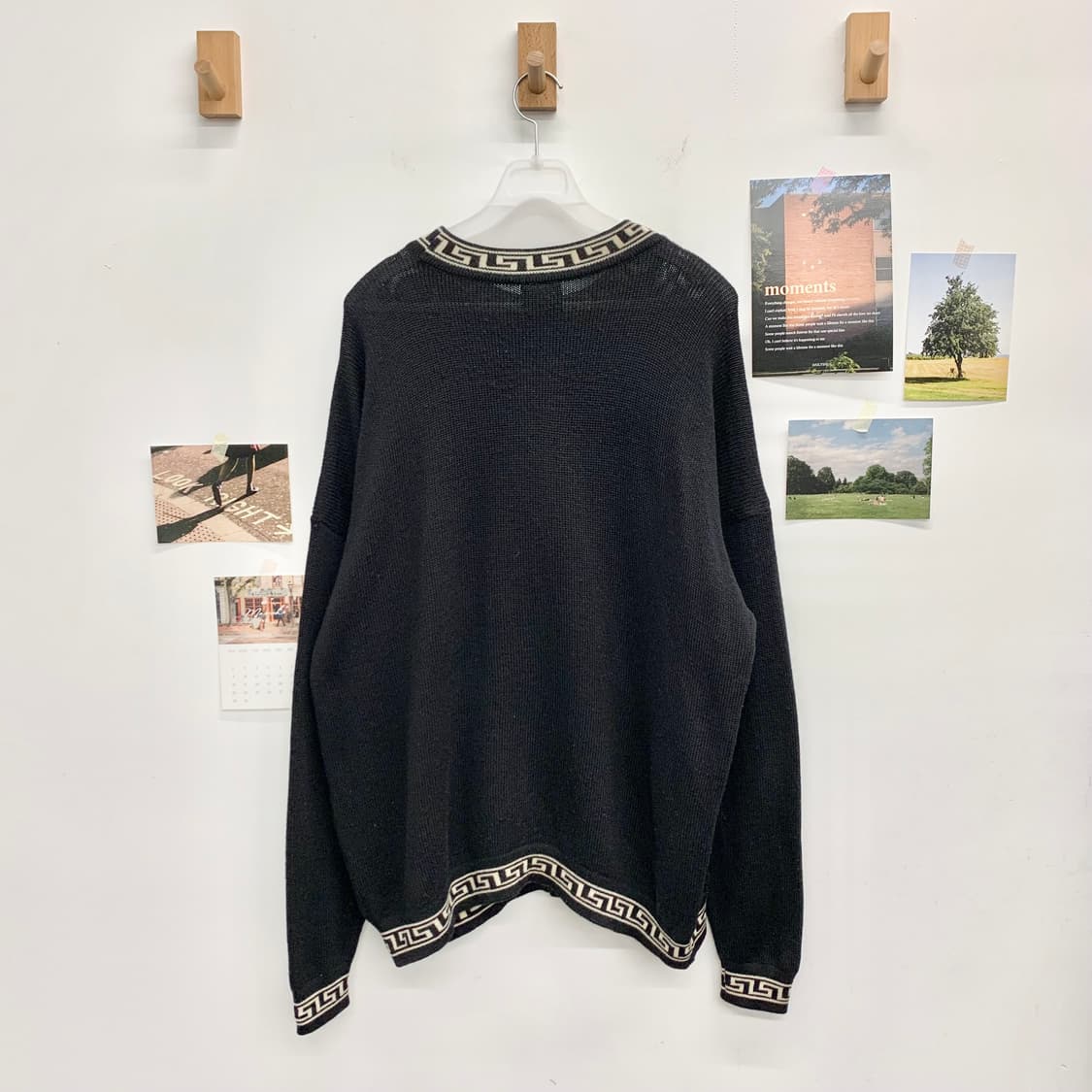 90's 베르사체 진스 꾸띄르 메두사 니트  상품이미지8