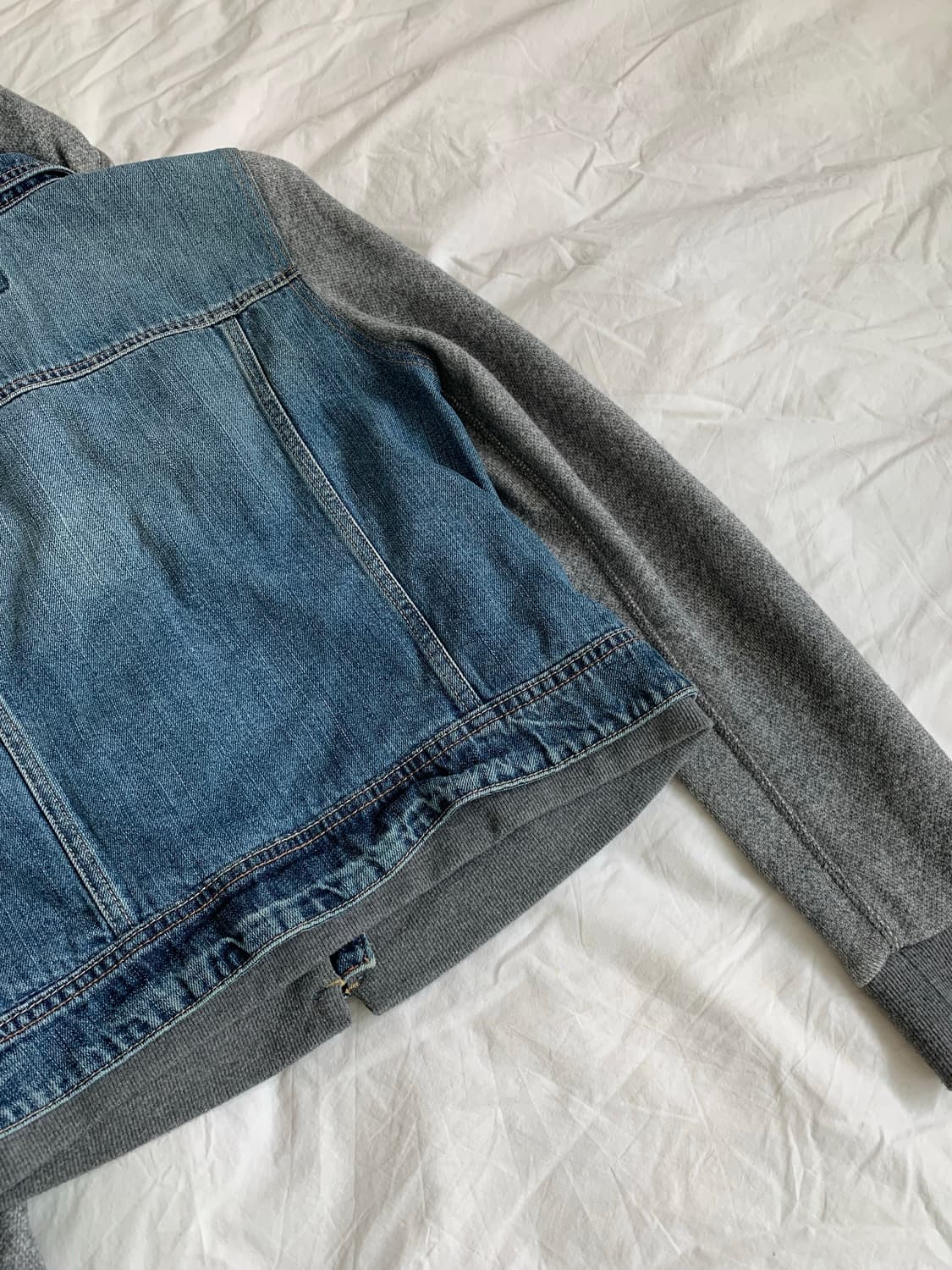 AMERICAN EAGLE 후디 레이어드 청자켓 상품이미지6
