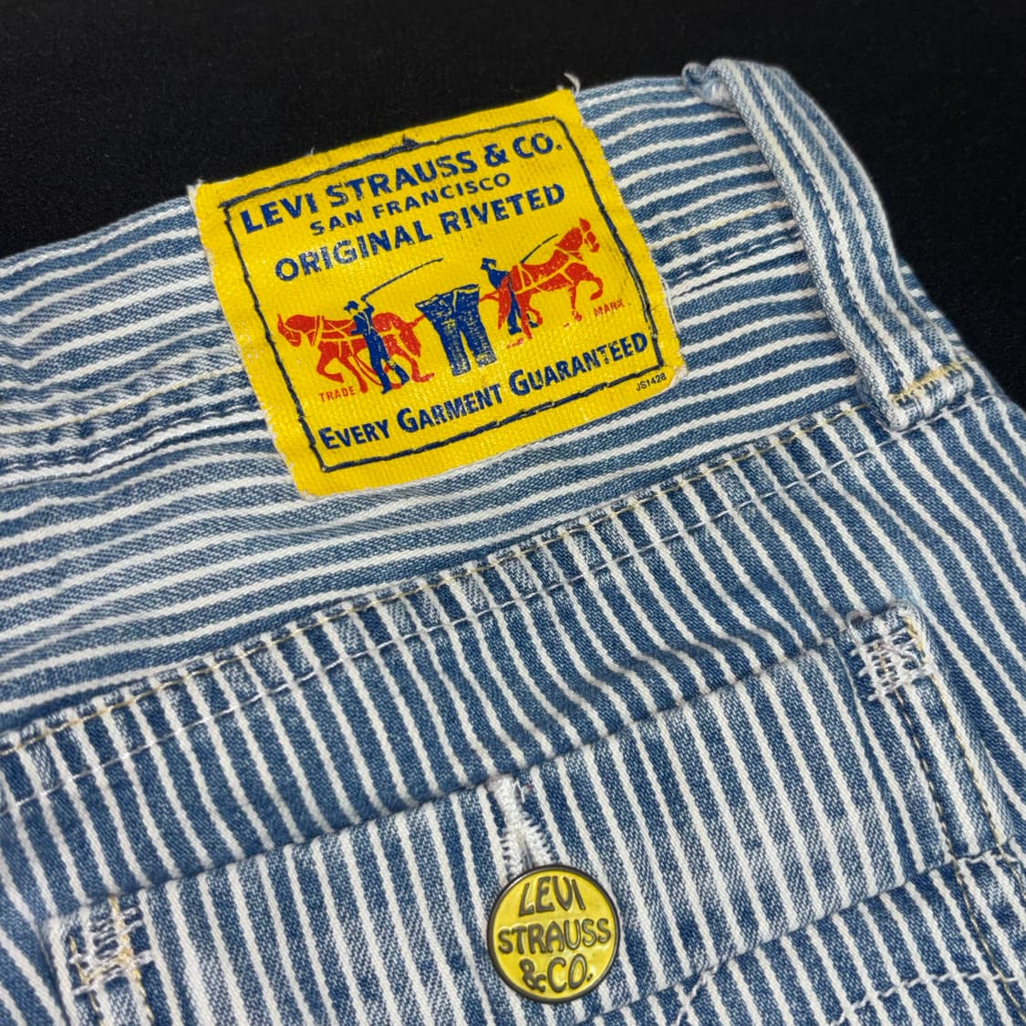 빈티지 스트라이프 리바이스 반바지 상품이미지3