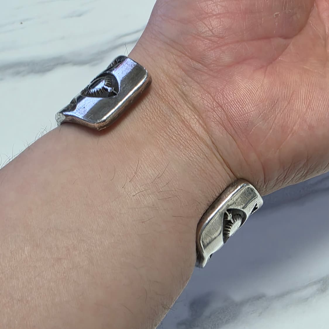 네이티브 아메리칸 주얼리 에머슨 빌 실버 뱅글 상품이미지7