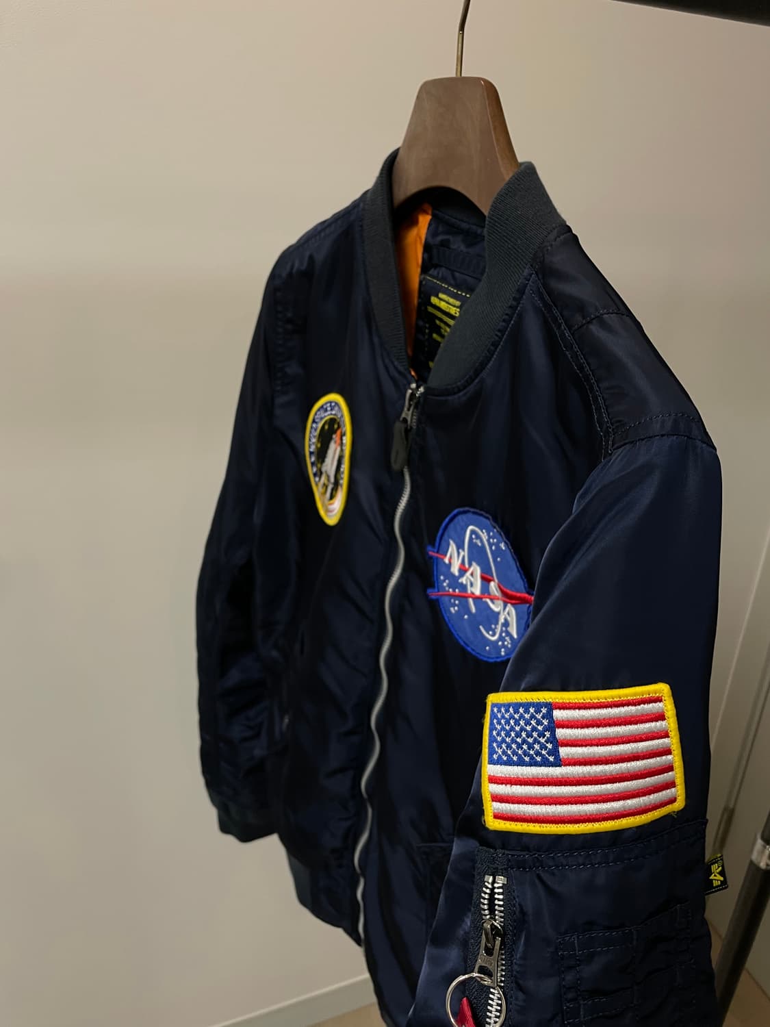 (M) 알파인더스트리 나사 MA-1 봄버자켓 상품이미지2