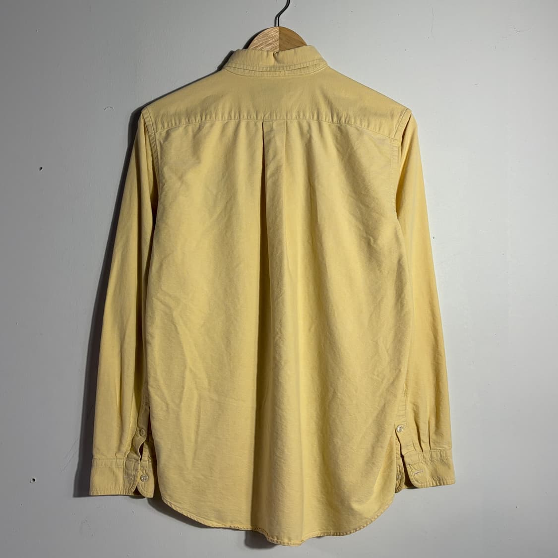 폴로 랄프로렌 빈티지 머스터드 옐로우 빅포니 옥스포드 셔츠 (무료배송) 상품이미지4