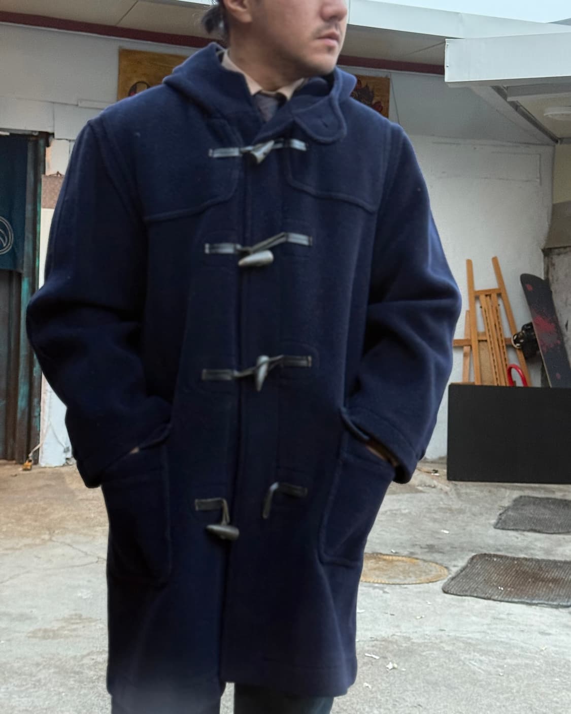 Scott & England 램스울 더플코트 XL 상품이미지8