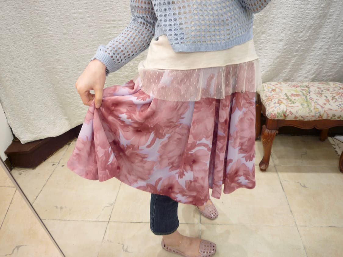 Floral lovely skirt 상품이미지1