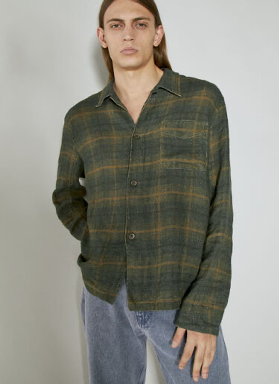 OUR LEGACY — Box Shirt Mirage Wax Check 상품이미지3