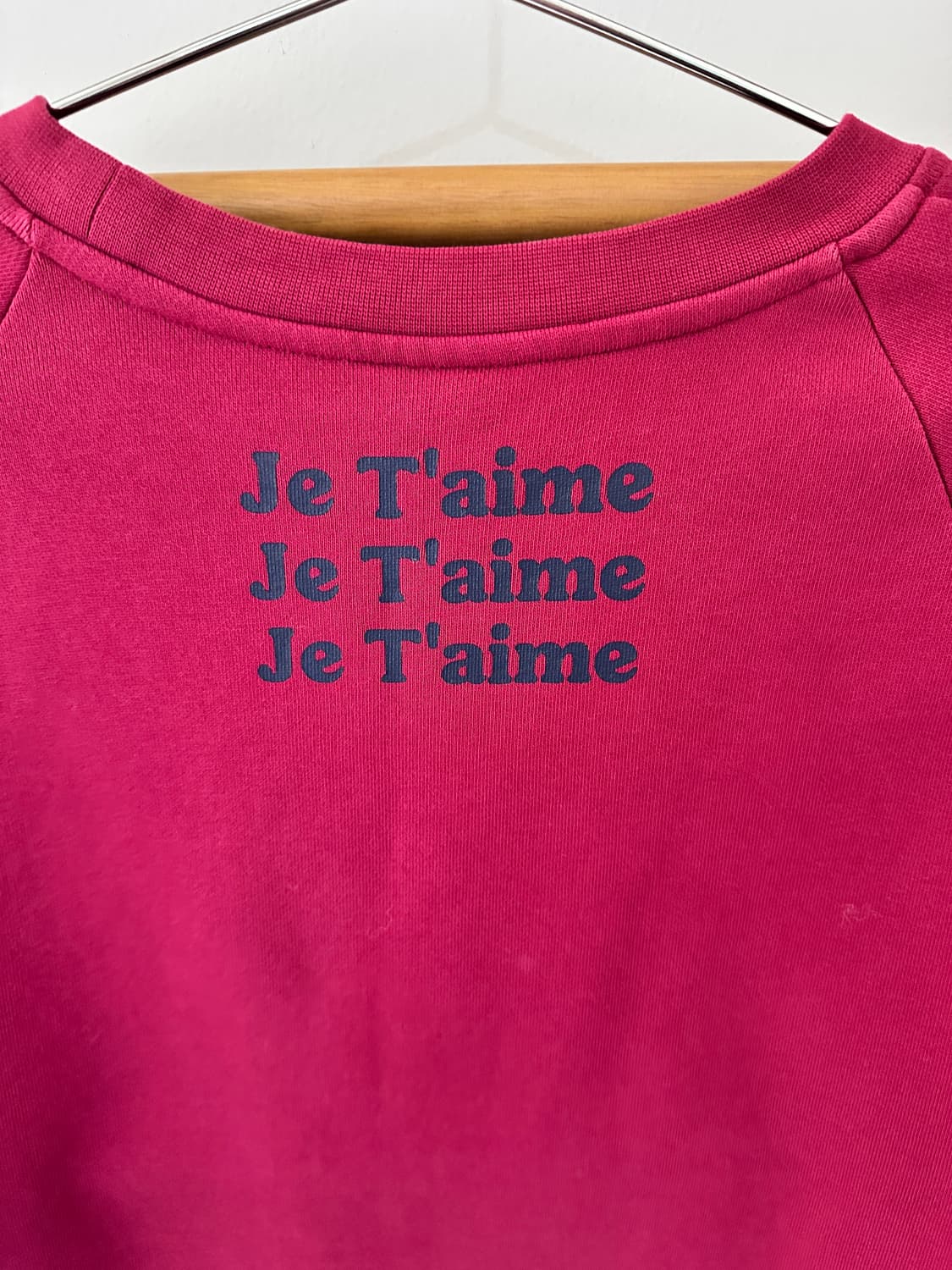 럭키슈에뜨 부엉이 버건디 맨투맨(사이즈36) 상품이미지6