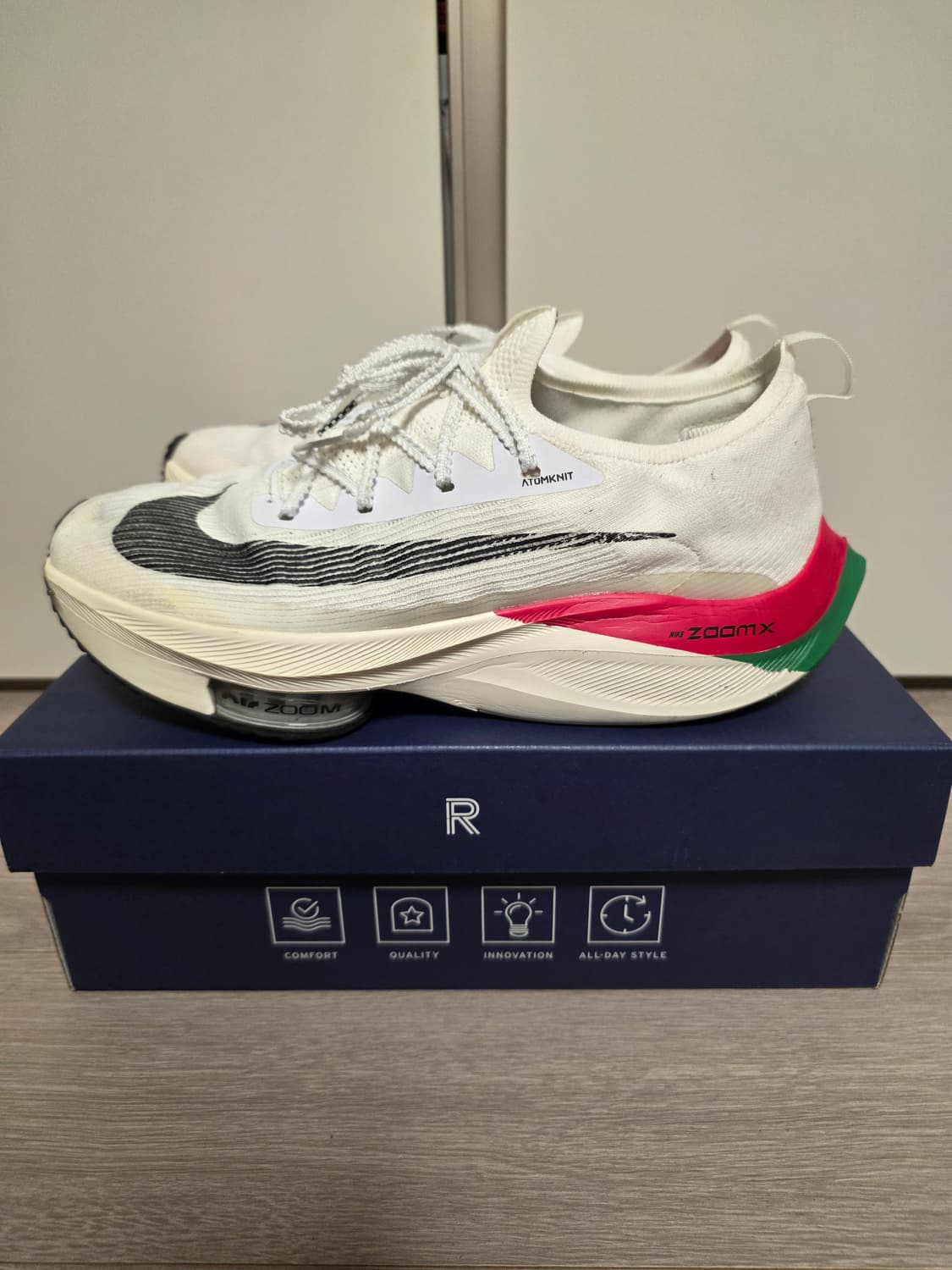 나이키 에어 줌 알파 플라이 넥스트 엘리우드 킵초게 러닝화 285 상품이미지3