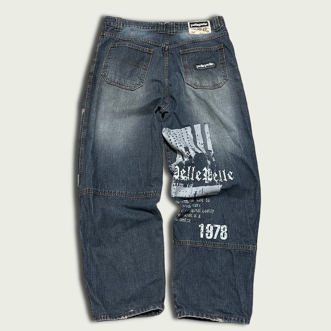 00s 펠레펠레 usa 레터링 배기진 상품이미지6