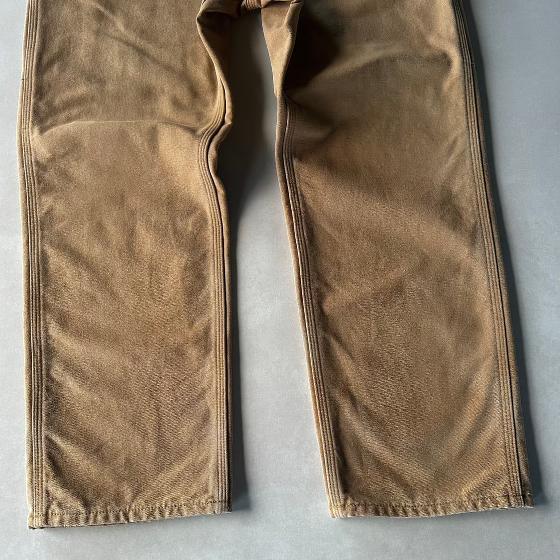 [33인치]칼하트 캔버스 플란넬 라이닝 루즈핏 카펜터 팬츠 상품이미지3