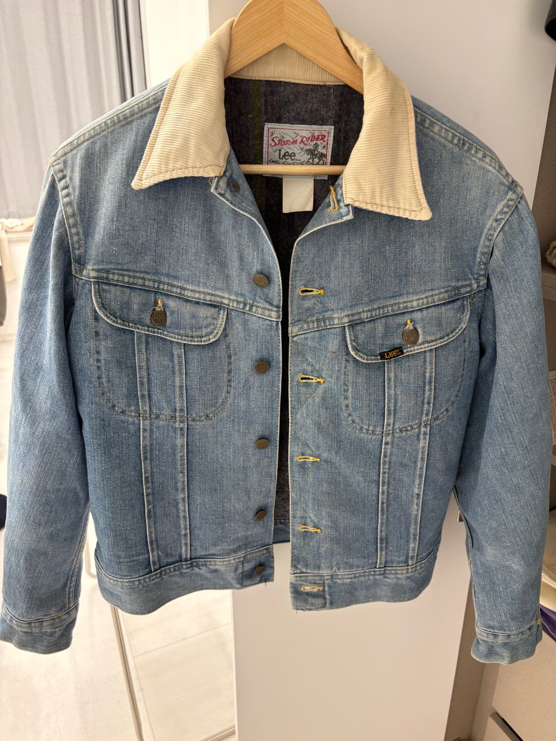 70s 빈티지 리 스톰라이더 데님 자켓 상품이미지1