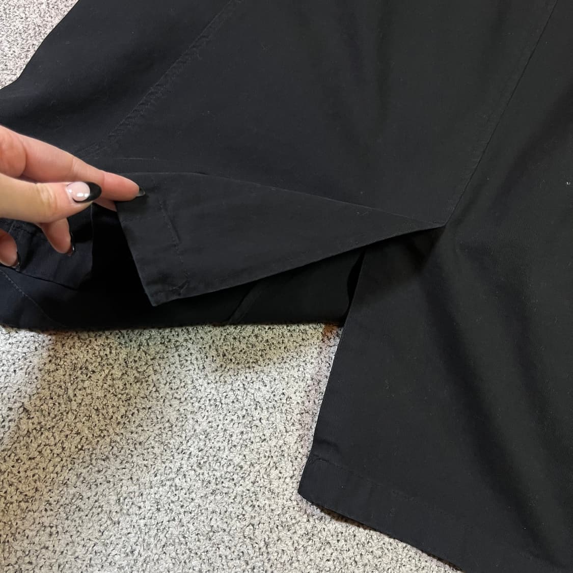 아트 이프 액츠 워시드 코튼 블레이저 자켓 상품이미지3