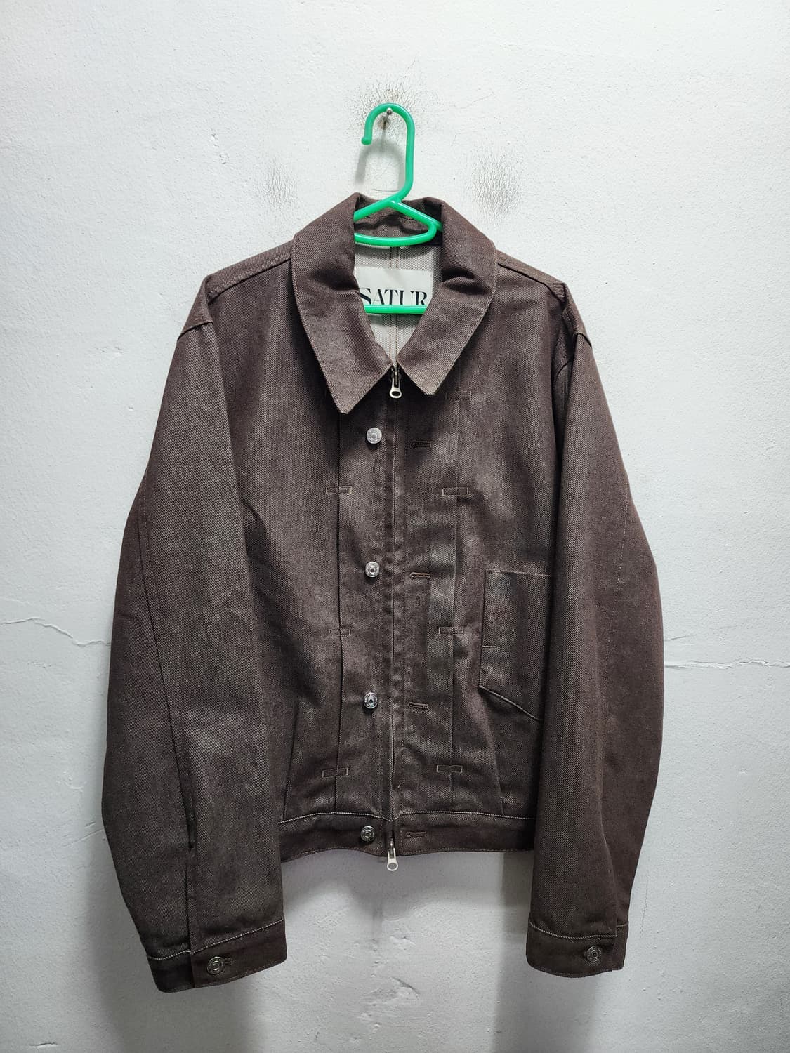 Satur 세터 카이엔 소피아브라운 데님자켓 상품이미지1