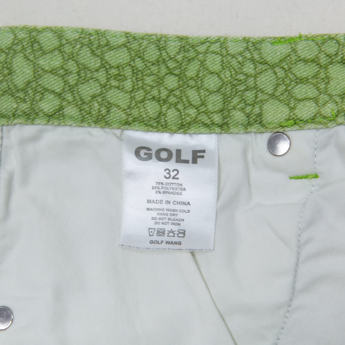 18FW 골프왕 앨리게이터 데님 팬츠 상품이미지8