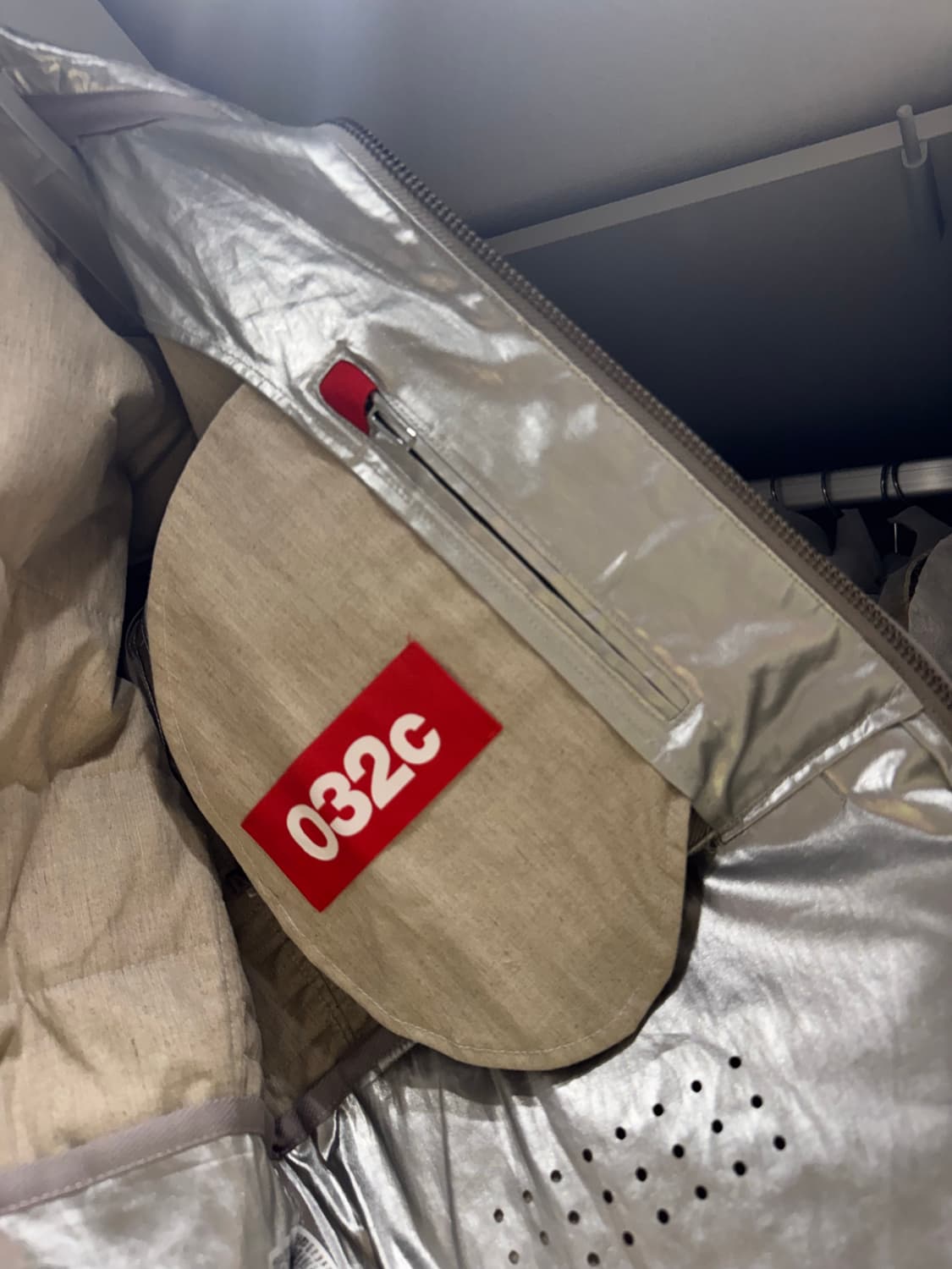 032c 남성 쉐비뇽 실버 퀼팅자켓 상품이미지8