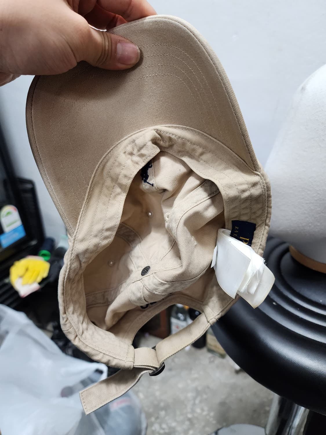 폴로 랄프로렌 베이지 볼캡  상품이미지4