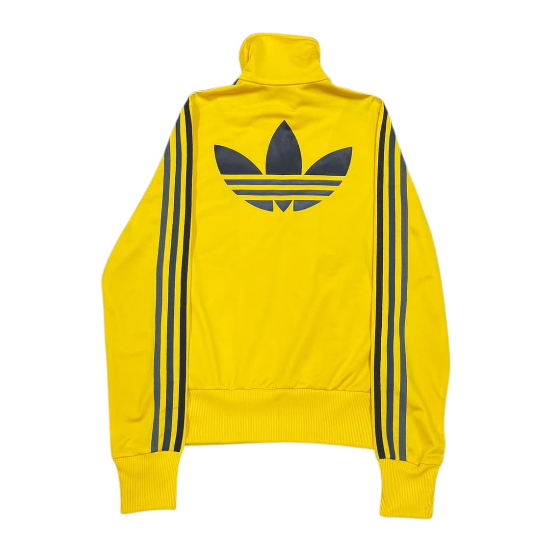 아디다스 빈티지 파이어버드 빅로고 옐로우 트랙탑 져지 자켓 XS 상품이미지3