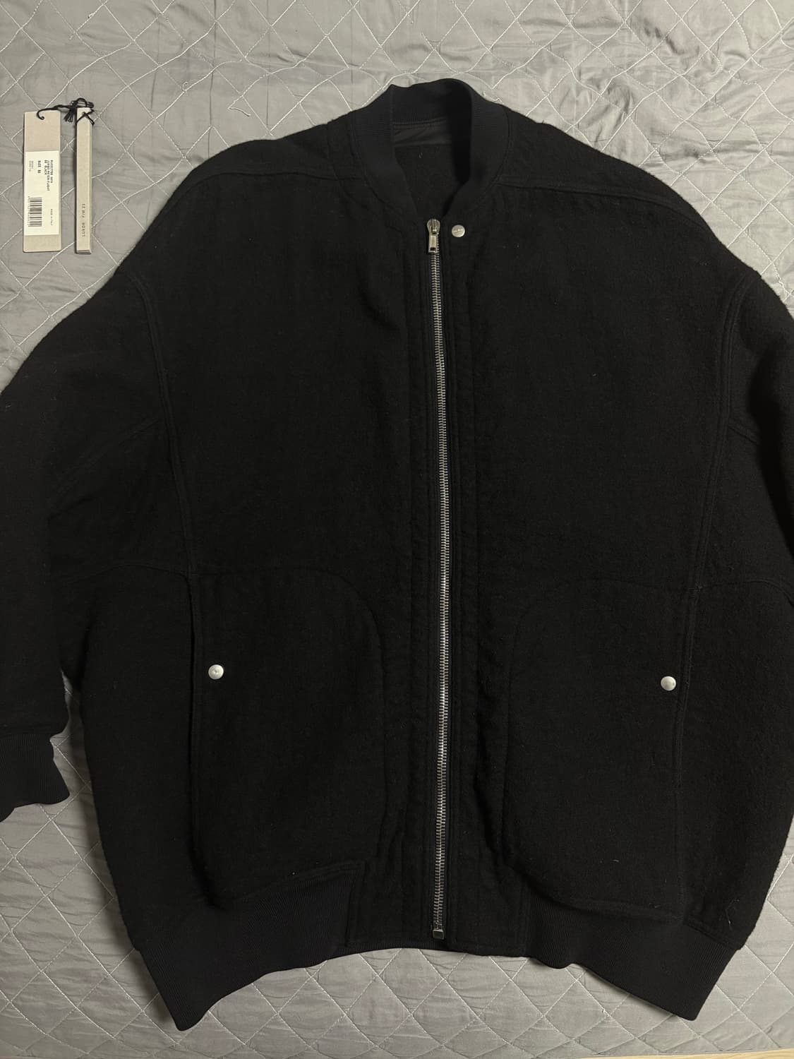 50 / 릭오웬스 울 점보 플라이트 자켓  상품이미지1