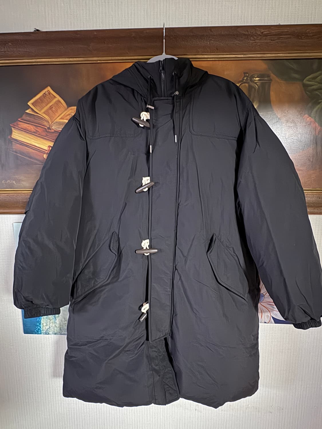 코드그라피 떡볶이 패딩코트 상품이미지1