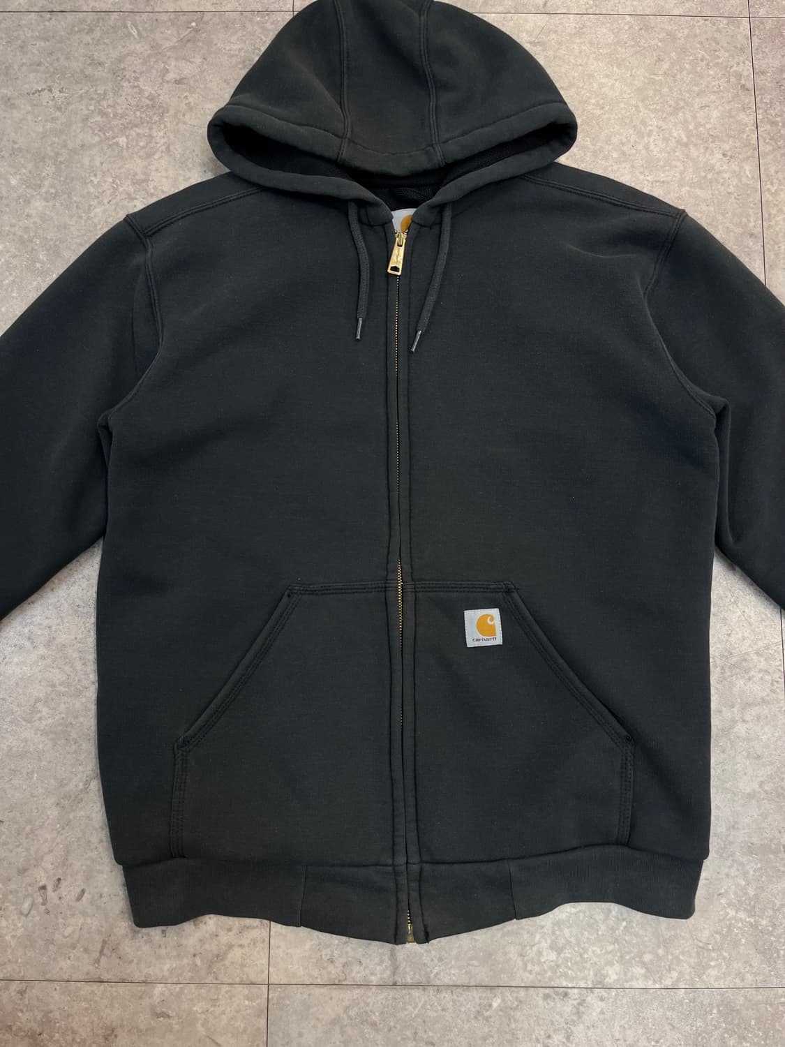 칼하트 후드집업 블랙 S #csz2461 상품이미지6