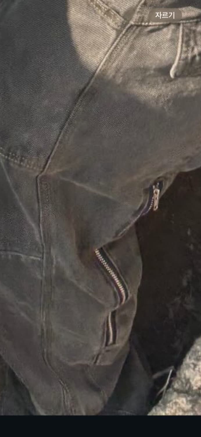 플라스틱 프로덕트 지퍼 팬츠 상품이미지2