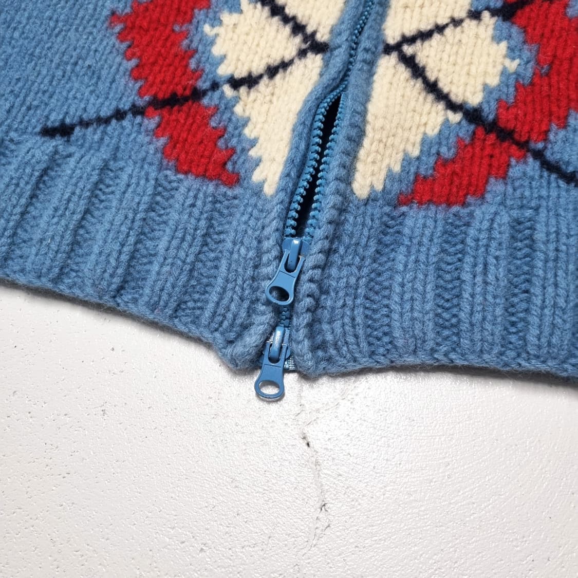 빈티지 GURU 코위찬 니트 자켓 - M 상품이미지7