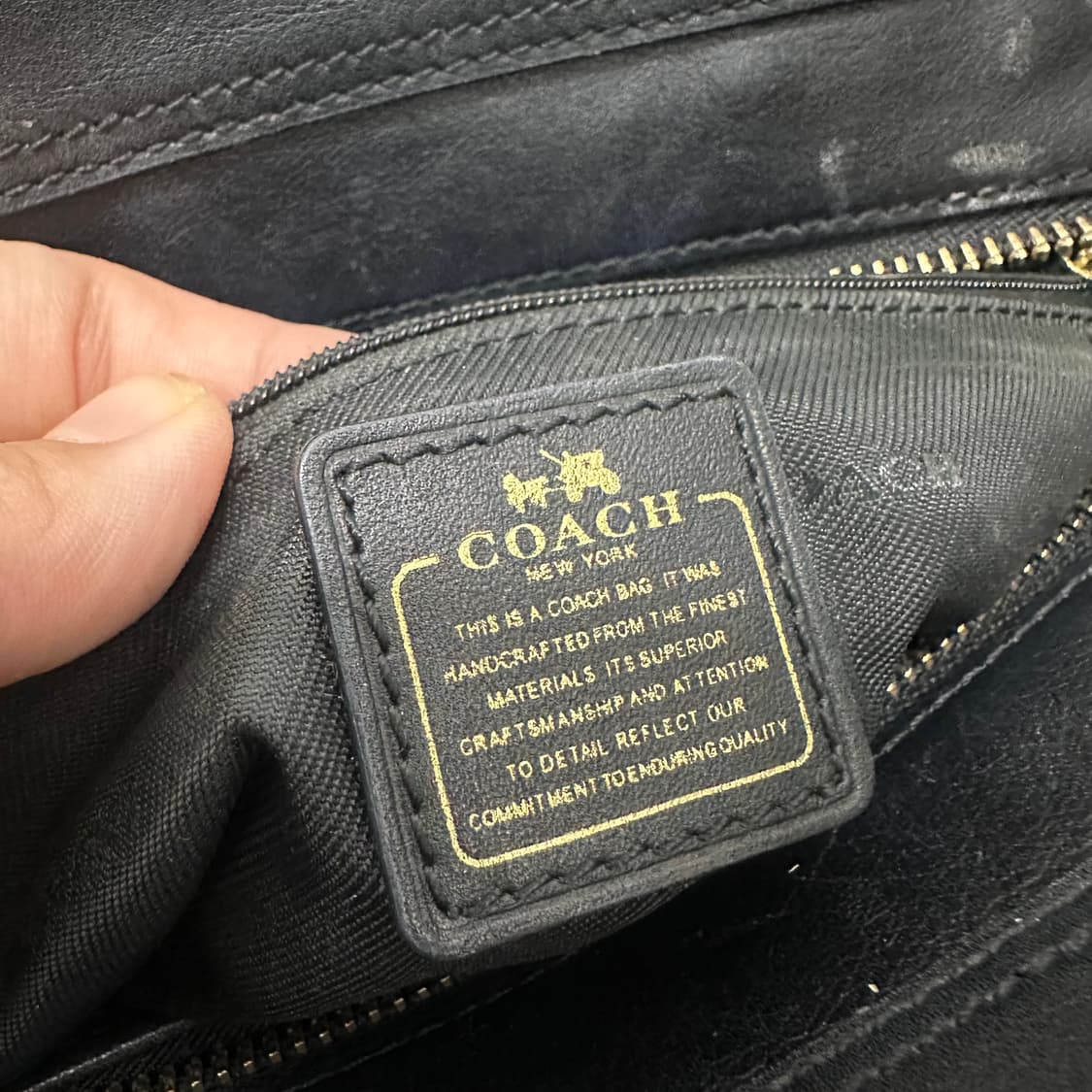 COACH 코치 여성 미니 크로스백 토트백 가방 블랙 상품이미지6