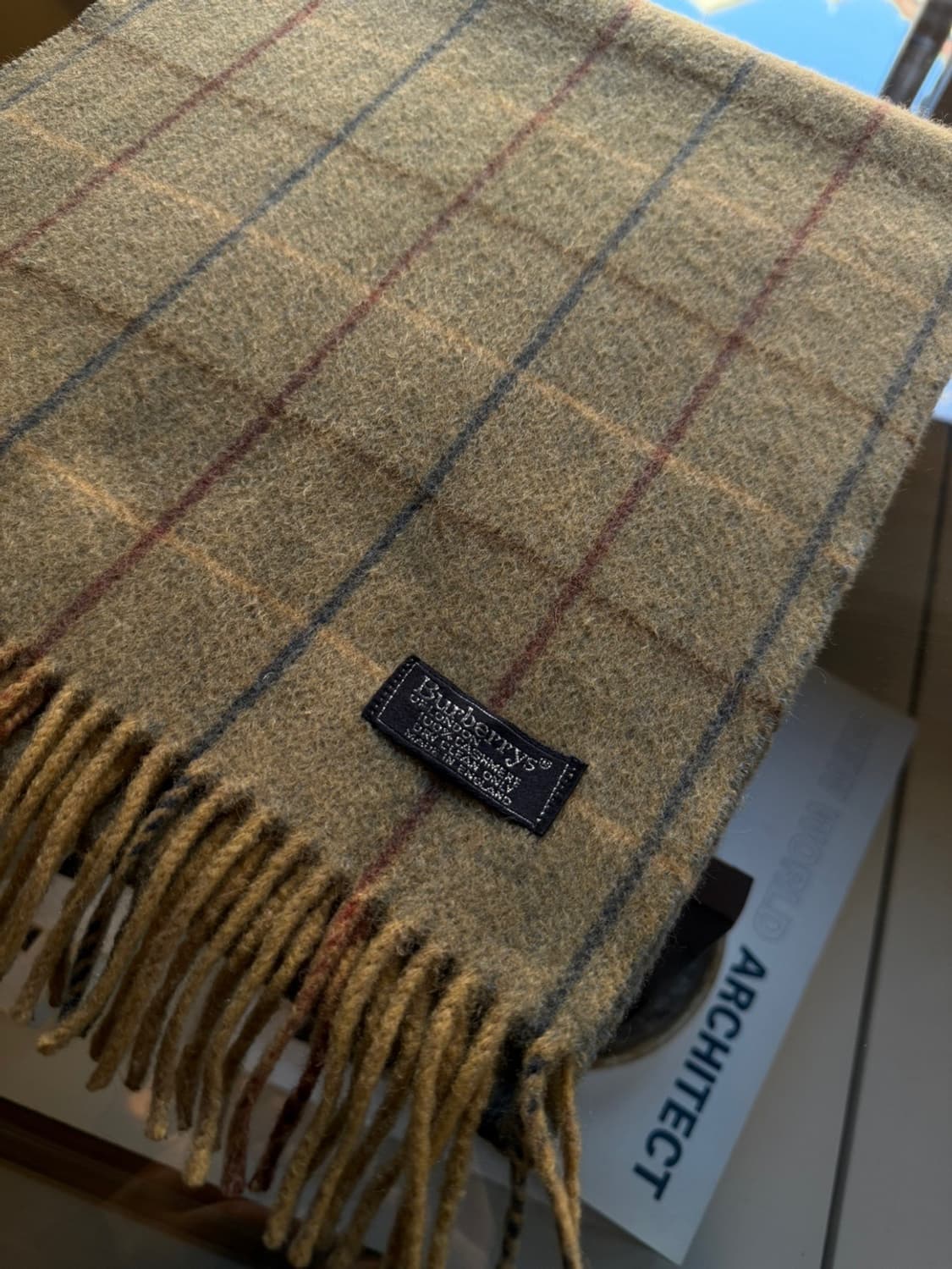 버버리 캐시미어 머플러 상품이미지10