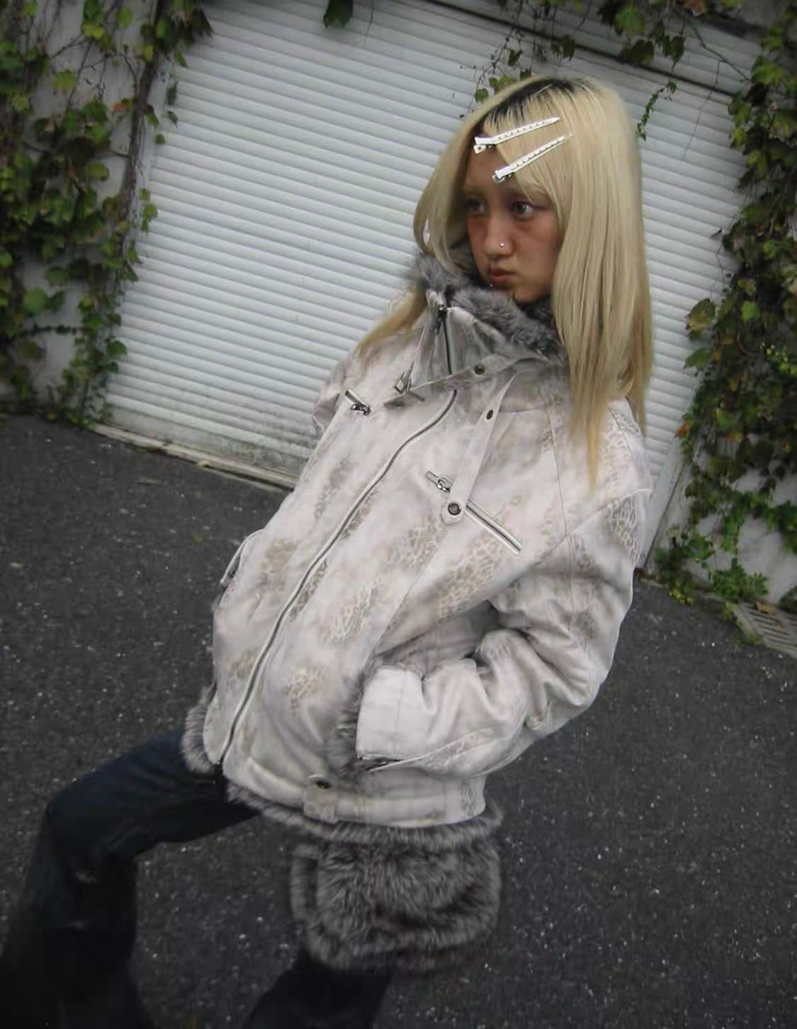 andivogels 스웨이드 퍼 자켓 상품이미지1