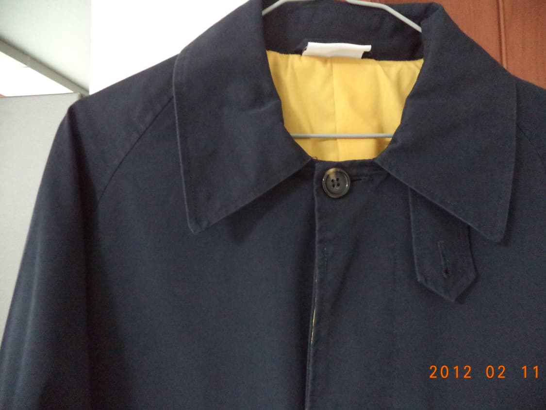 네이비 면 코트 상품이미지7