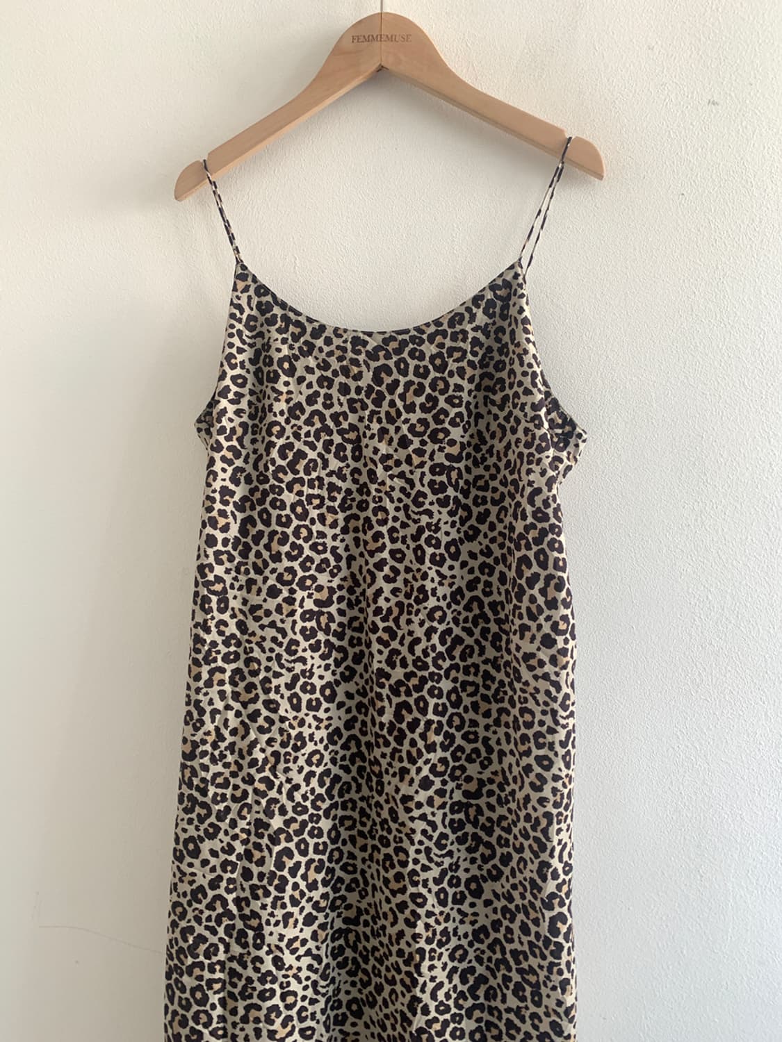 Leopard silky slip dress 상품이미지2