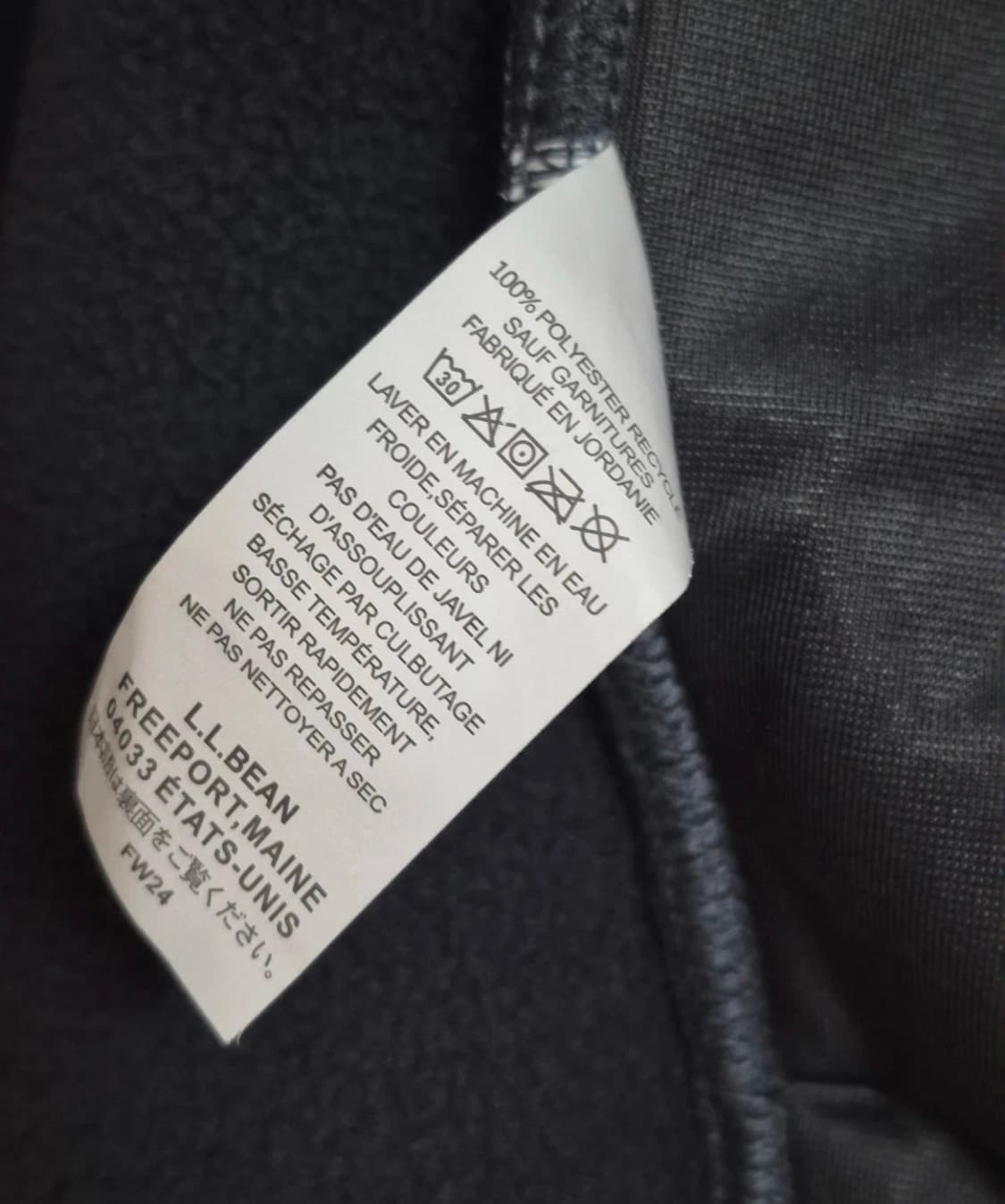 [신칠라/엘엘빈] LL BEAN 플리스 자켓 / XL 상품이미지4