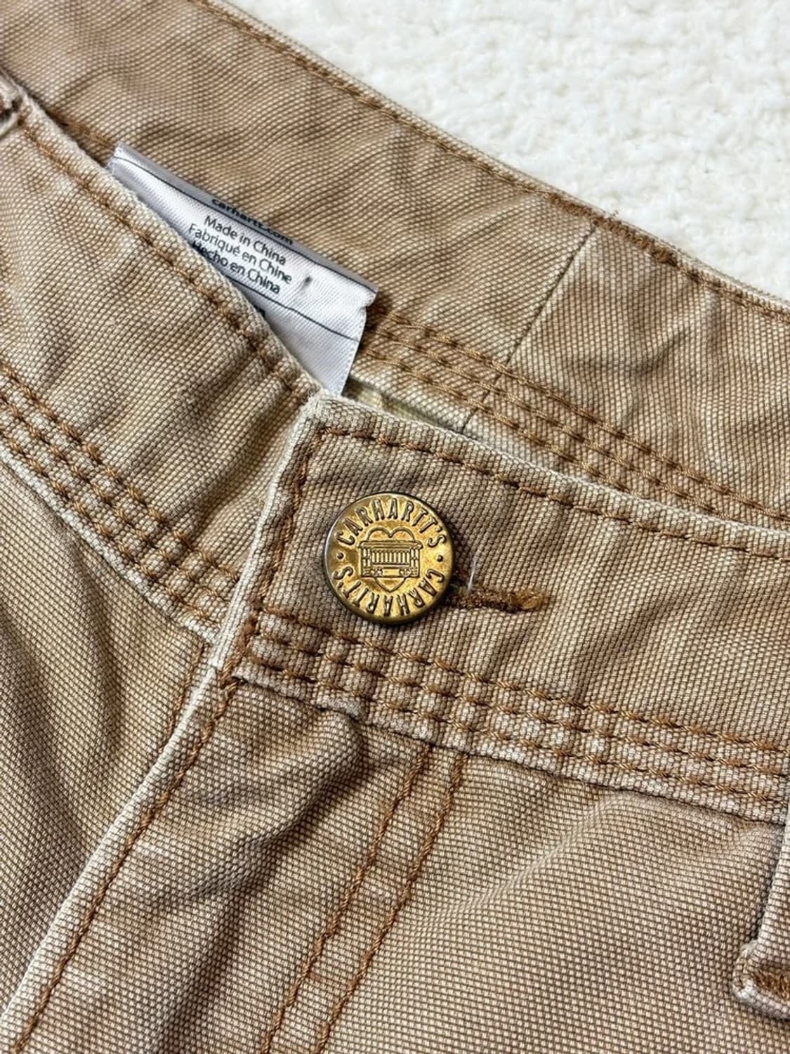 칼하트 00's 워시드 더블니 카고 팬츠 PN6273 상품이미지2