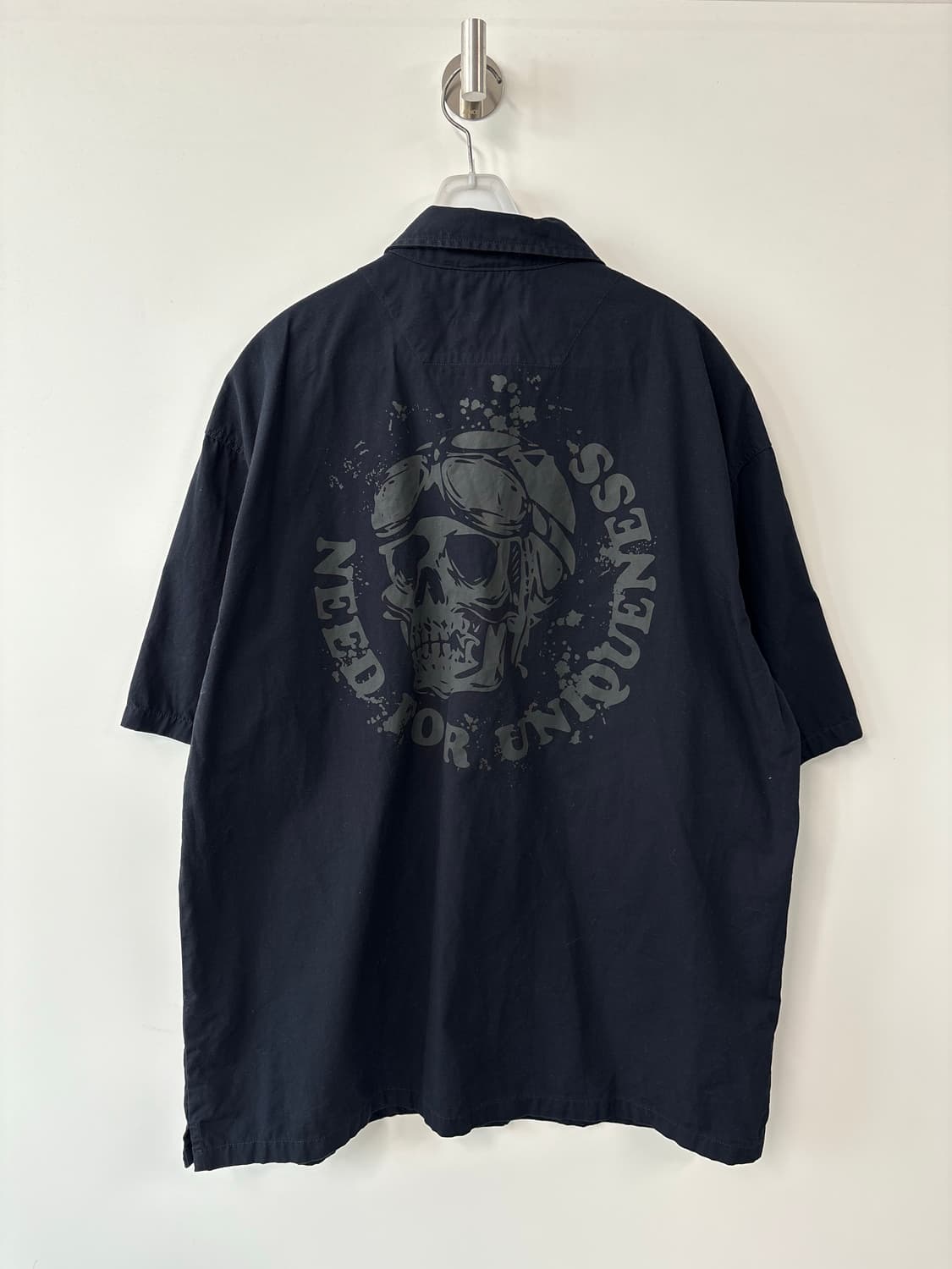 버커루 스컬 워크 반팔 셔츠 상품이미지4