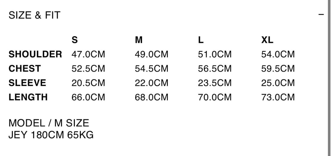 (중고/L) xlim ep7 synopsis 01 t-shirts L 상품이미지3