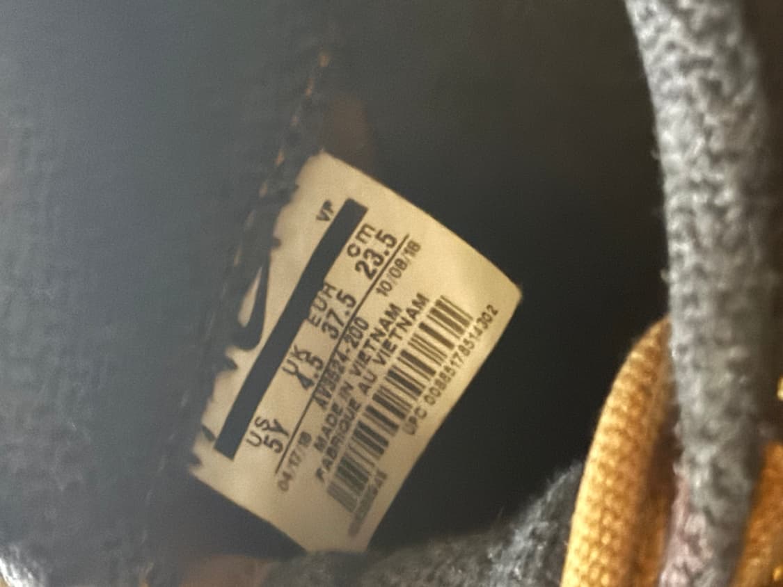 (재당근) [235] 나이키X칼하트 에어포스원 콜라보 상품이미지3